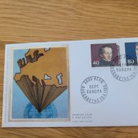 FDC mit Seidenbild 1980 Bern
