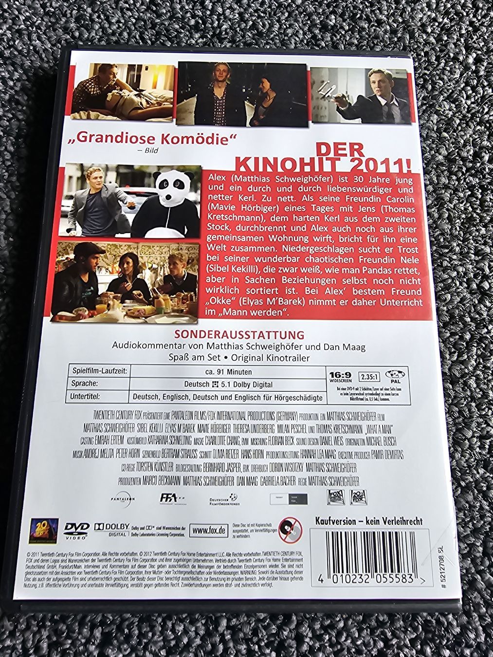 Tutti i DVDs: DVD What a Man (20083) – Usato da Ruswil venduto da jan_bxl5 1