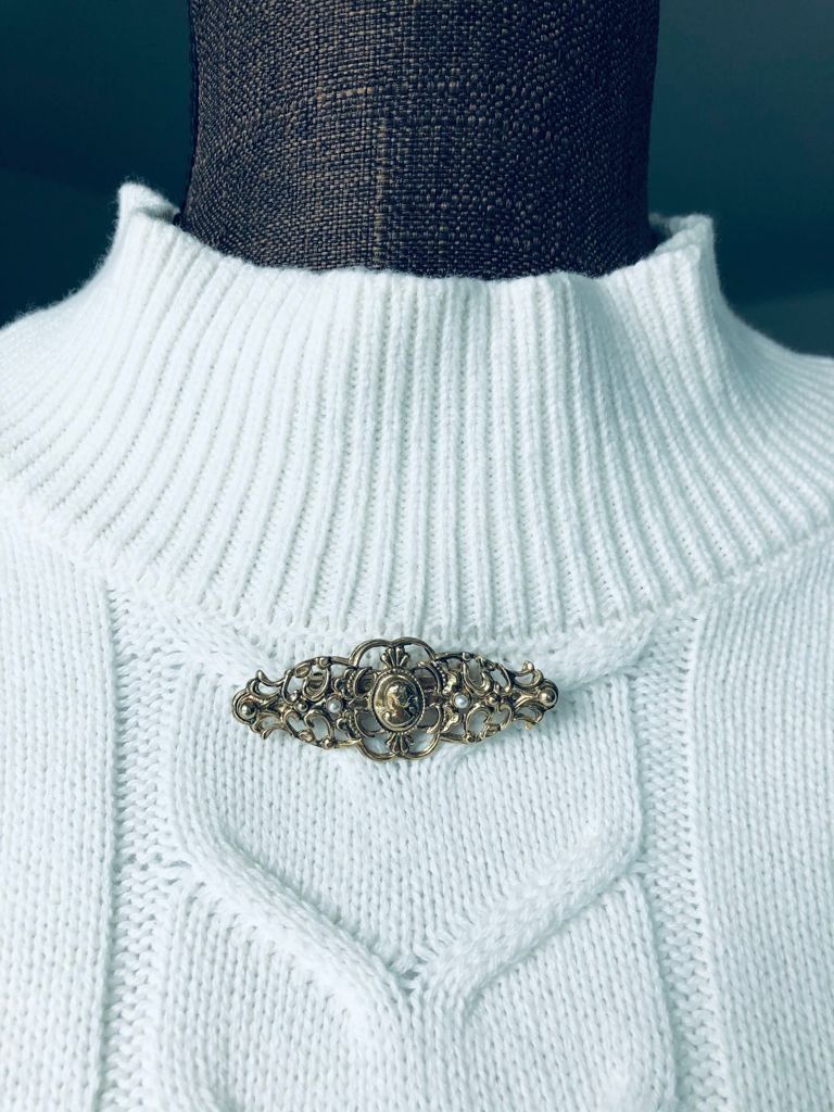Sonstiger Schmuck: Schmuck Konvolut: 3 Broschen und 2 Ringe – Gebraucht aus Winkel von Glamour4You 5