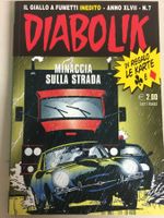 DIABOLIK MINACCIA SULLA STRADA inedito N° 7 ANNO 2008  XLVII