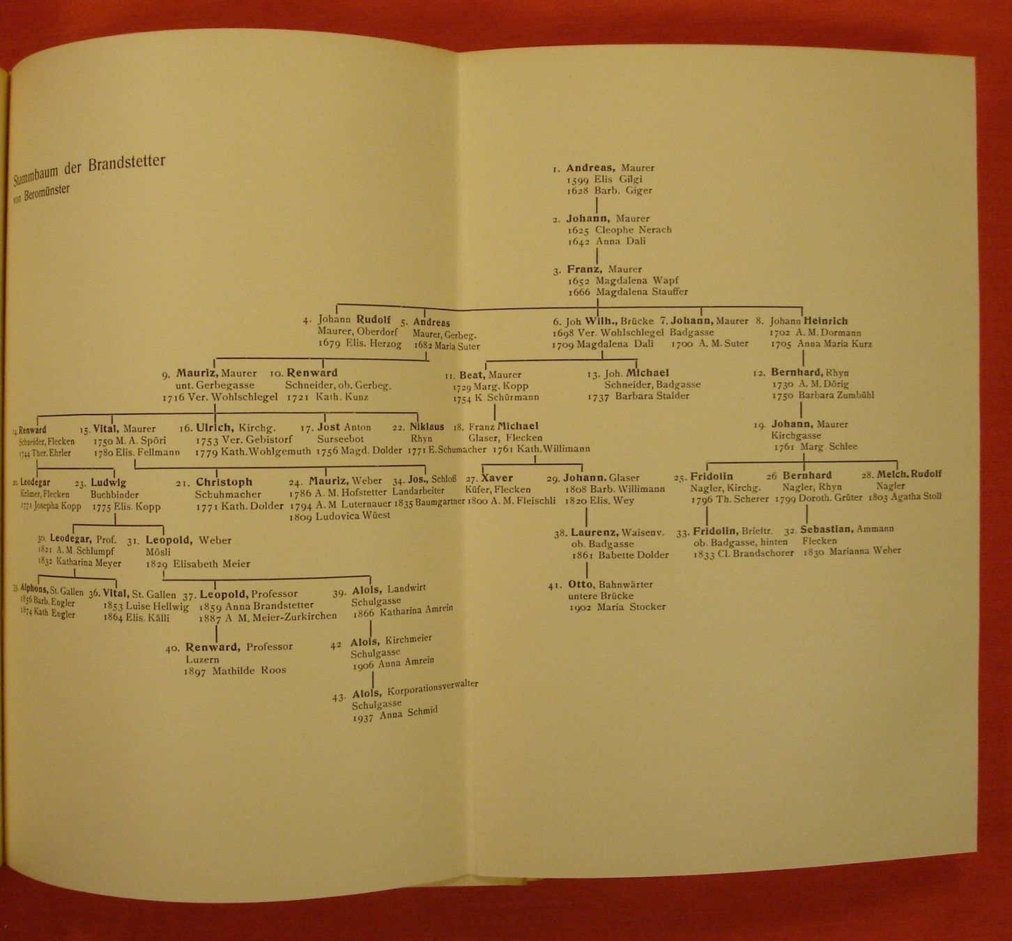 Libri: DIE BÜRGERGESCHLECHTER VON BEROMÜNSTER – Usato da Grüningen venduto da Kartensammler 7