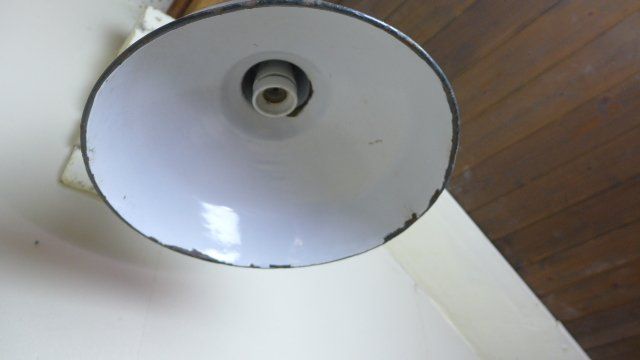 Lampade: Antike Fabriklampe mit schwarzem Emailschirm (E27) – Usato da Zürich venduto da thn_gx89 2