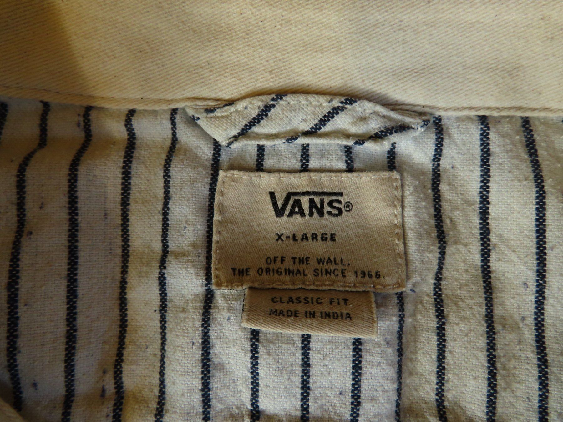 Vans Camicie: Belle chemise Vans rayée XL – Usato da Carouge GE venduto da lorelore1964 1