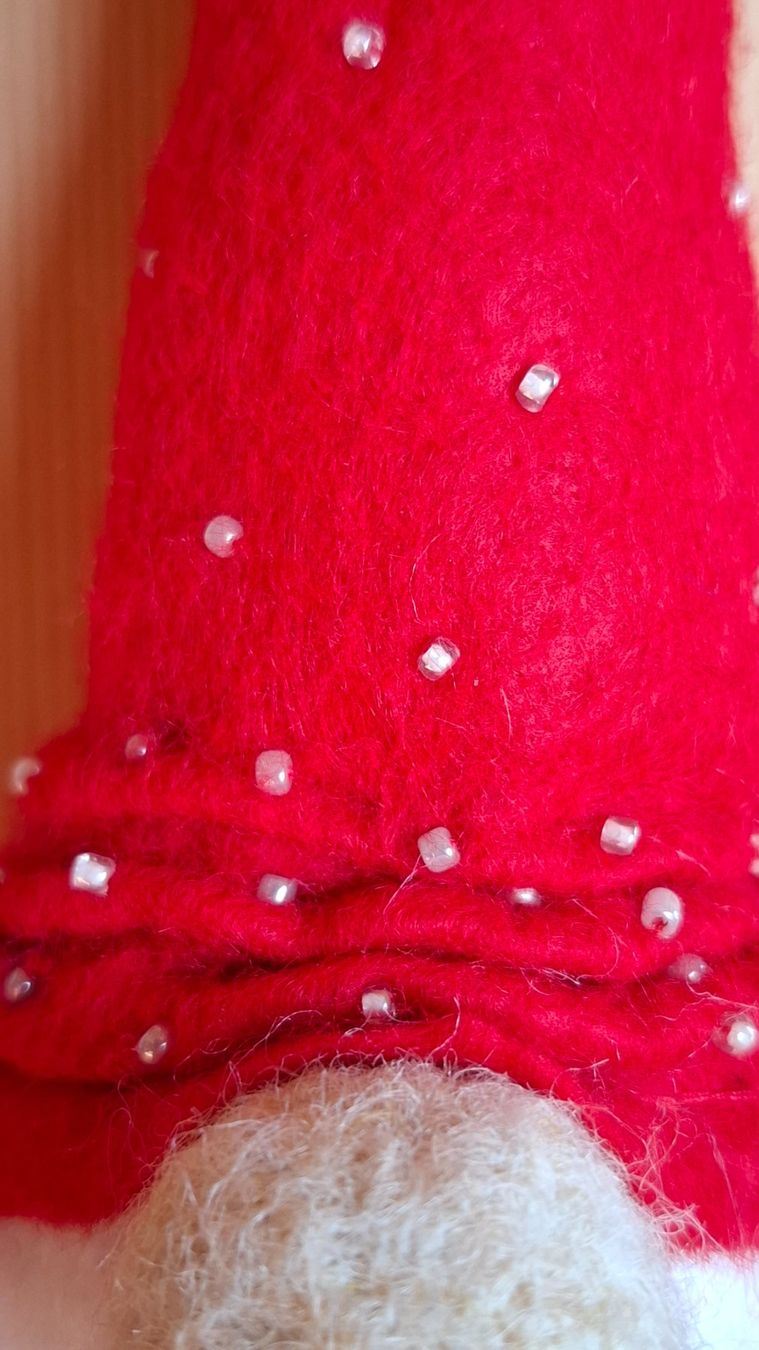 Statuette: Niedlicher roter Wichtel, Handarbeit – Nuovo (secondo la descrizione) da Plagne venduto da Reticulum01 1
