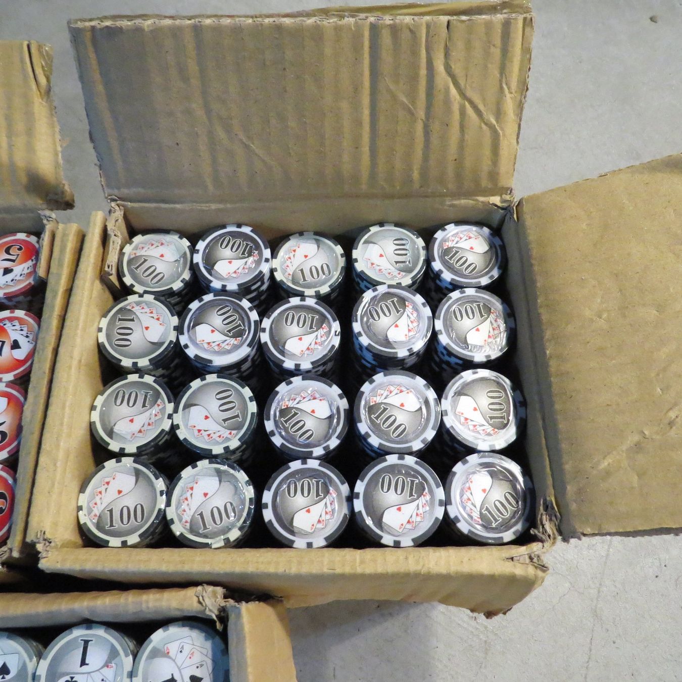 Spiele: POKER-CHIPS – Neu und originalverpackt aus Oberlunkhofen von Paco1 3