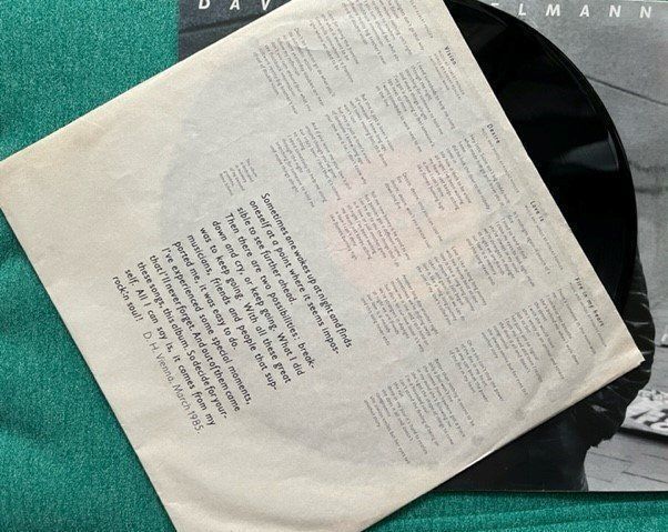 Dischi in vinile: David Hanselmann – Frontline - LP 1985 – Usato da Zufikon venduto da h_s_8xnb 2