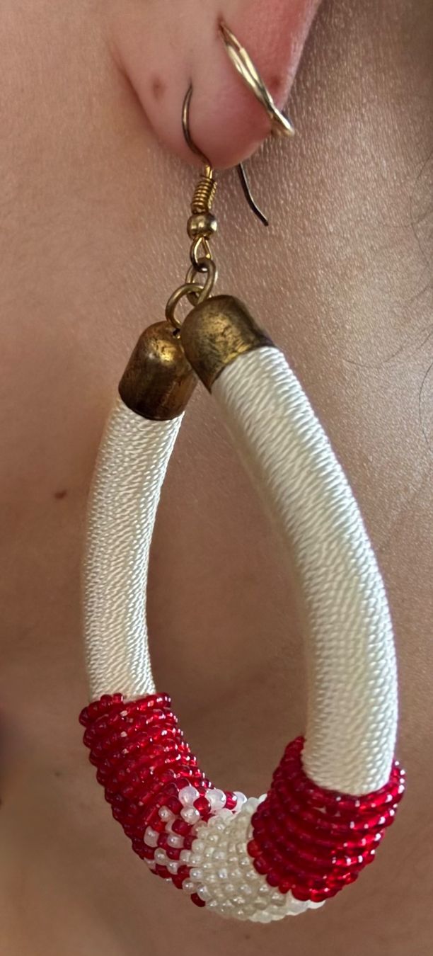 Ohrringe & -stecker: Hand made beaded earrings – Gebraucht aus Zürich von kri_zhv2 1