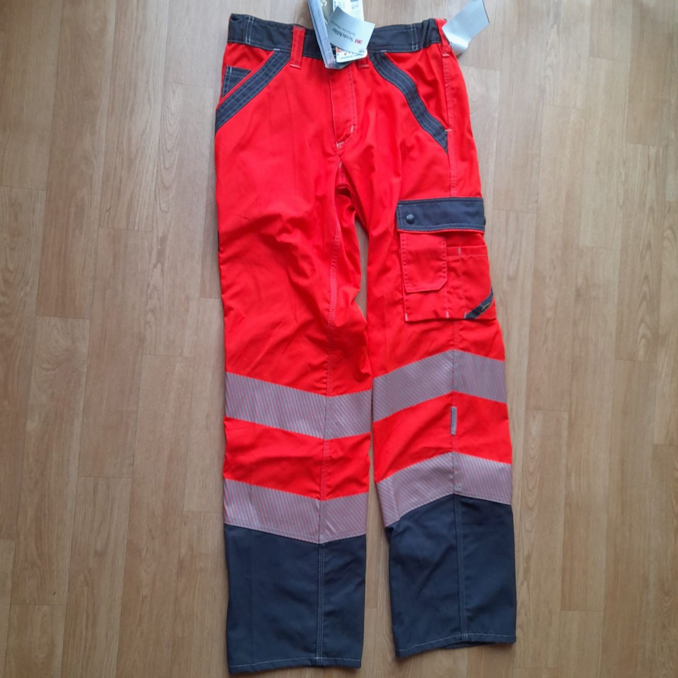 Wikland Pantaloni: Warnbunthose Wikland NEU, Gr.58, orange Reflector, Nr.124 – Nuovo (secondo la descrizione) da Ulisbach venduto da Michi1968 1