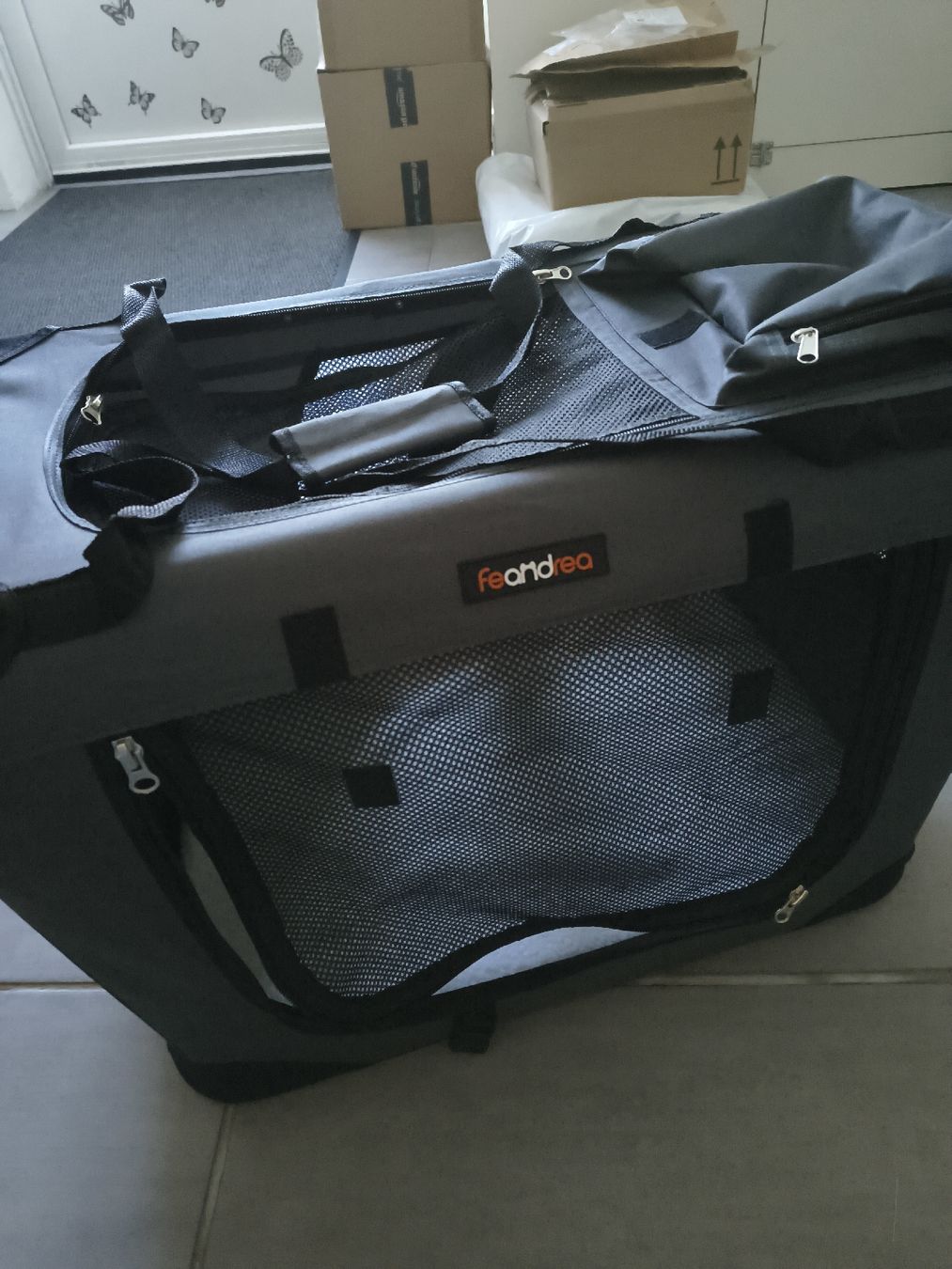 Gabbie, trasporto & Sicurezza: hunde Transportbox  – Nuovo (secondo la descrizione) da Bichelsee venduto da Andi790 2