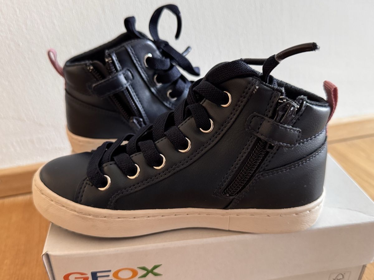Geox Scarpe per ragazze: Geox Sneaker High Top 27 blue – Nuovo (secondo la descrizione) da Kilchberg ZH venduto da Gejuba 2