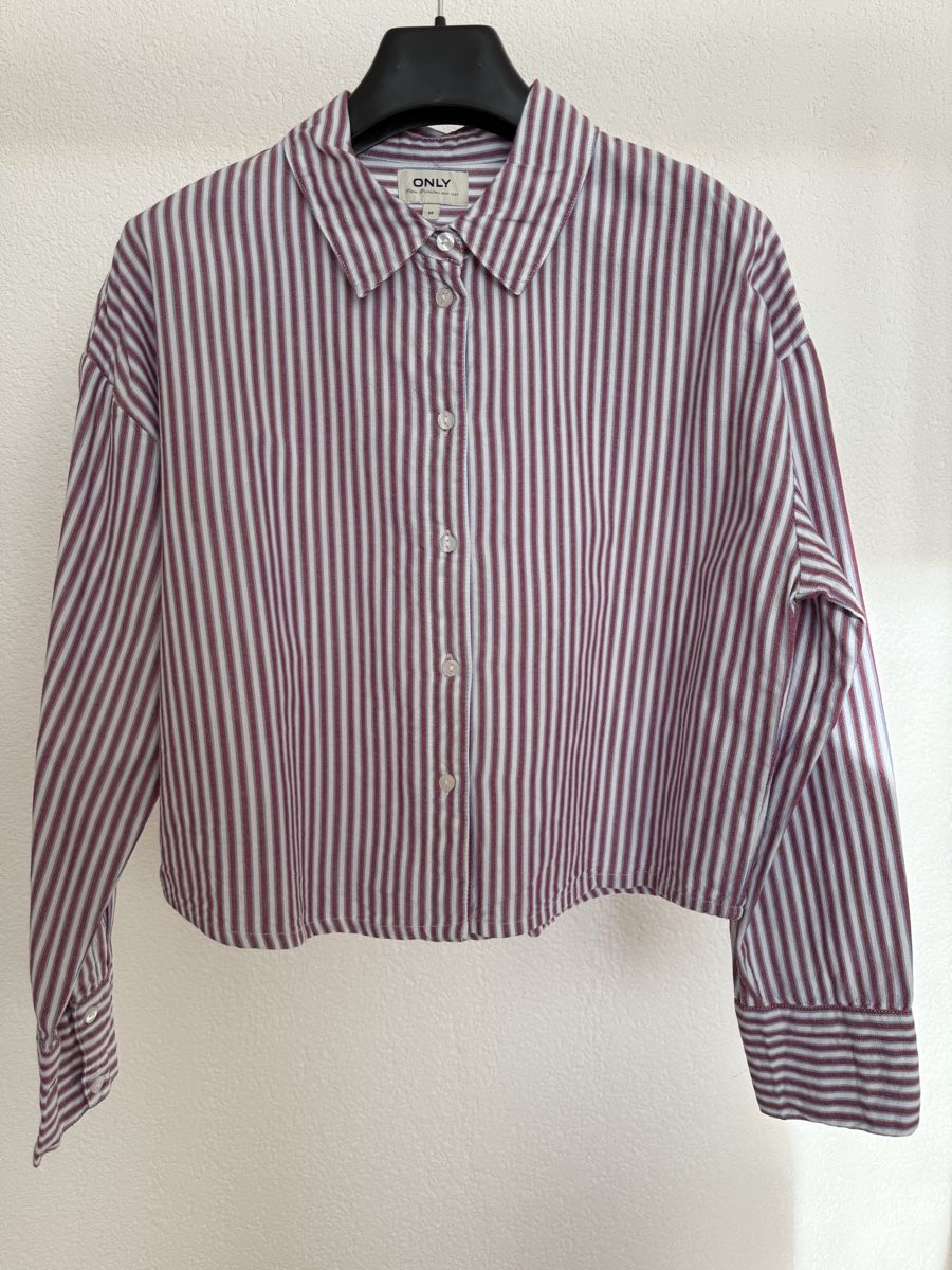 Only Camicette: ONLY PETITE Crop Hemdbluse Grösse M – Nuovo (secondo la descrizione) da Rorschacherberg venduto da drdupor