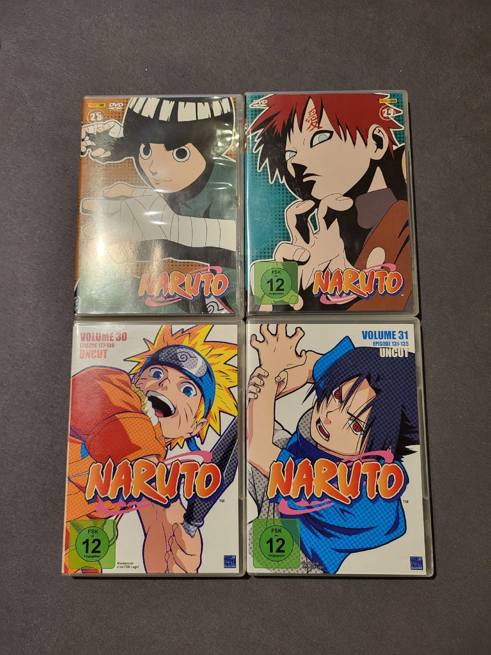 Tutti i DVDs: Naruto DVD Sammlung - 31 DVD's Deutsch – Usato da Grindelwald venduto da lego9 4