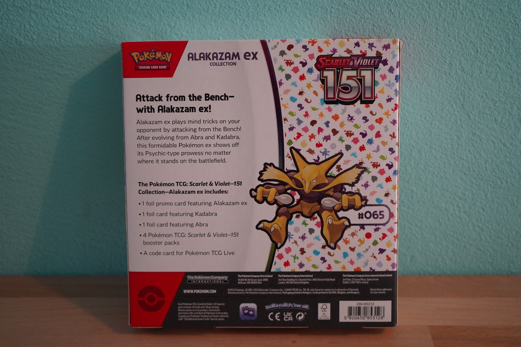 Pokémon Sammelbilder & Trading cards: Pokemon 151 Alakazam-ex Collection – Neu und originalverpackt aus Zürich von Backscope 1