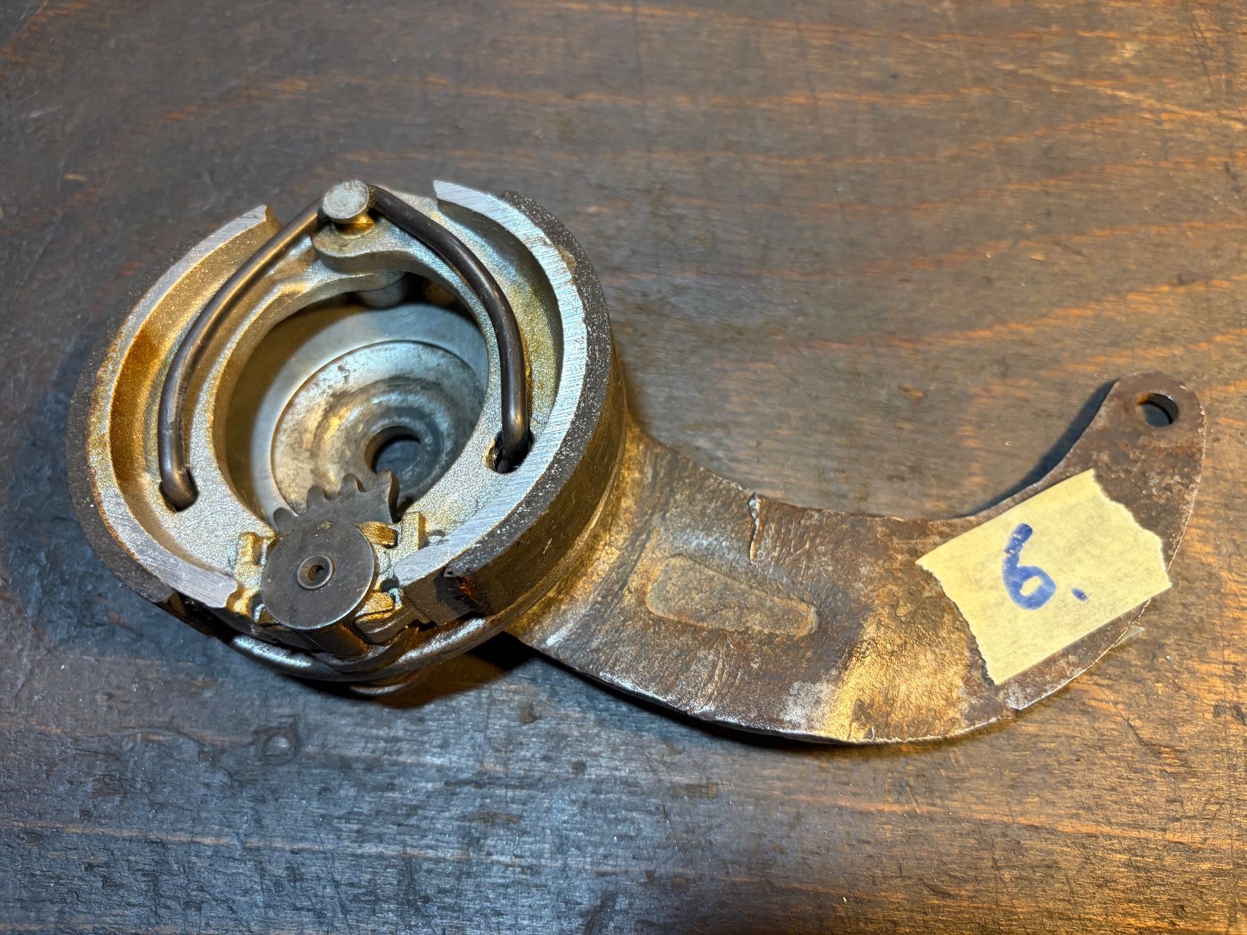 Sachs Parti ricambio per ciclomotori: Sachs Bremsplatte Nr.6 Rücktritt-Hinterrad - Versand möglich – Usato da Hinwil venduto da Biketube 1