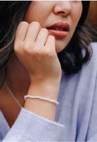NEU Armband Armschmuck Armkette Perlen Heideman Edelstahl