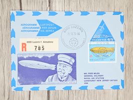 CL12 Enveloppe + Timbre Suisse 1975 Thème Aviation