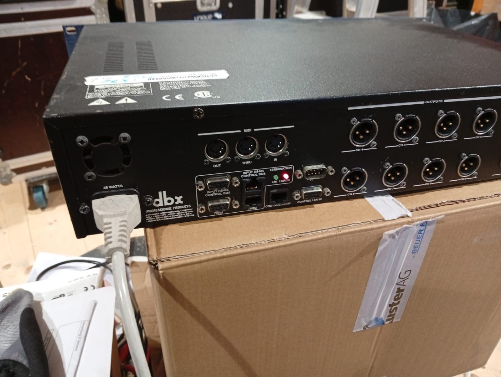 Dbx Equalizzatori: DBX Drive Rack 482- 4 Way Stereo Prozessor – Usato da Koppigen venduto da connect1 3