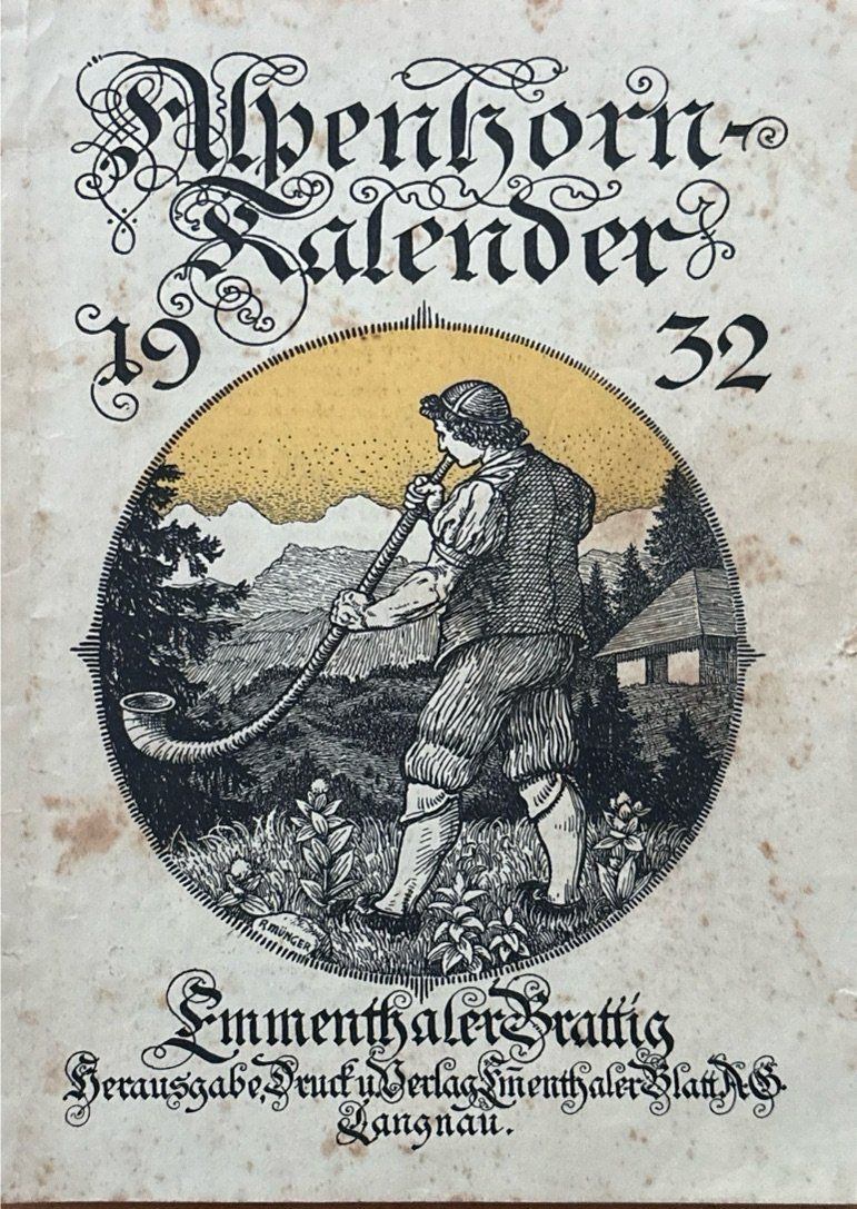 Bücher: Alpenhorn-Kalender 1932 – Gebraucht aus Sarnen von Livres