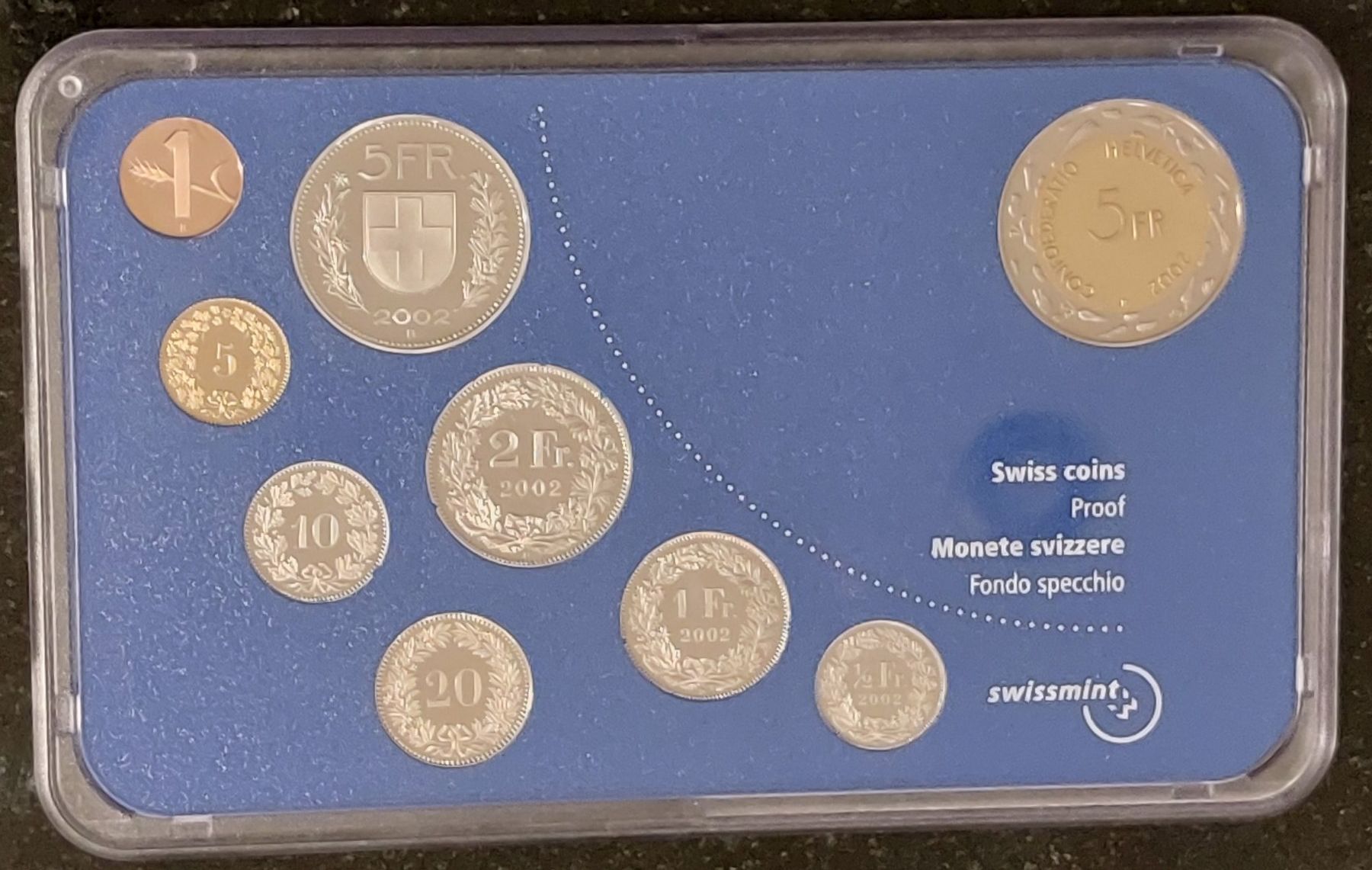 Tutti le monete: CH - Münzsatz 2002 pp – Nuovo (secondo la descrizione) da Arch venduto da repros 2