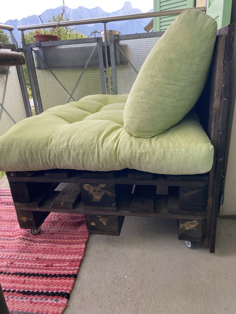 Sofas: Palettsofa auf Rollen – Gebraucht aus Thun von emmamattea 1