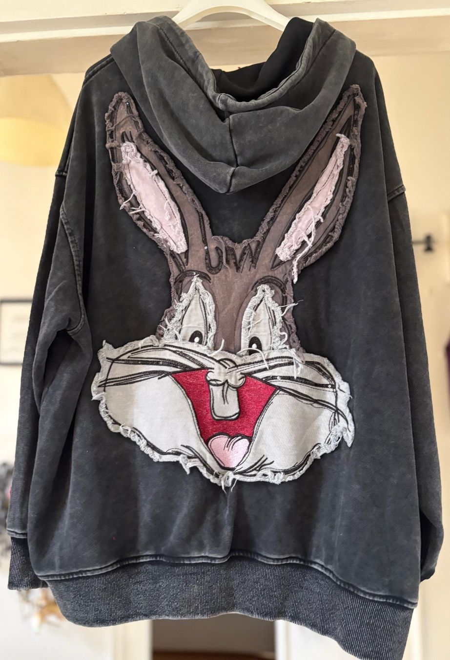 Maglioni & Felpe: BUGS BUNNY SWEAT-HOODIE MIXT COTON! M – Nuovo e nell'imballaggio originale da Locarno venduto da NicoNion