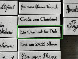 LaBlanche Stempel Spruch 'Ein Geschenk für Dich' 1-teilig