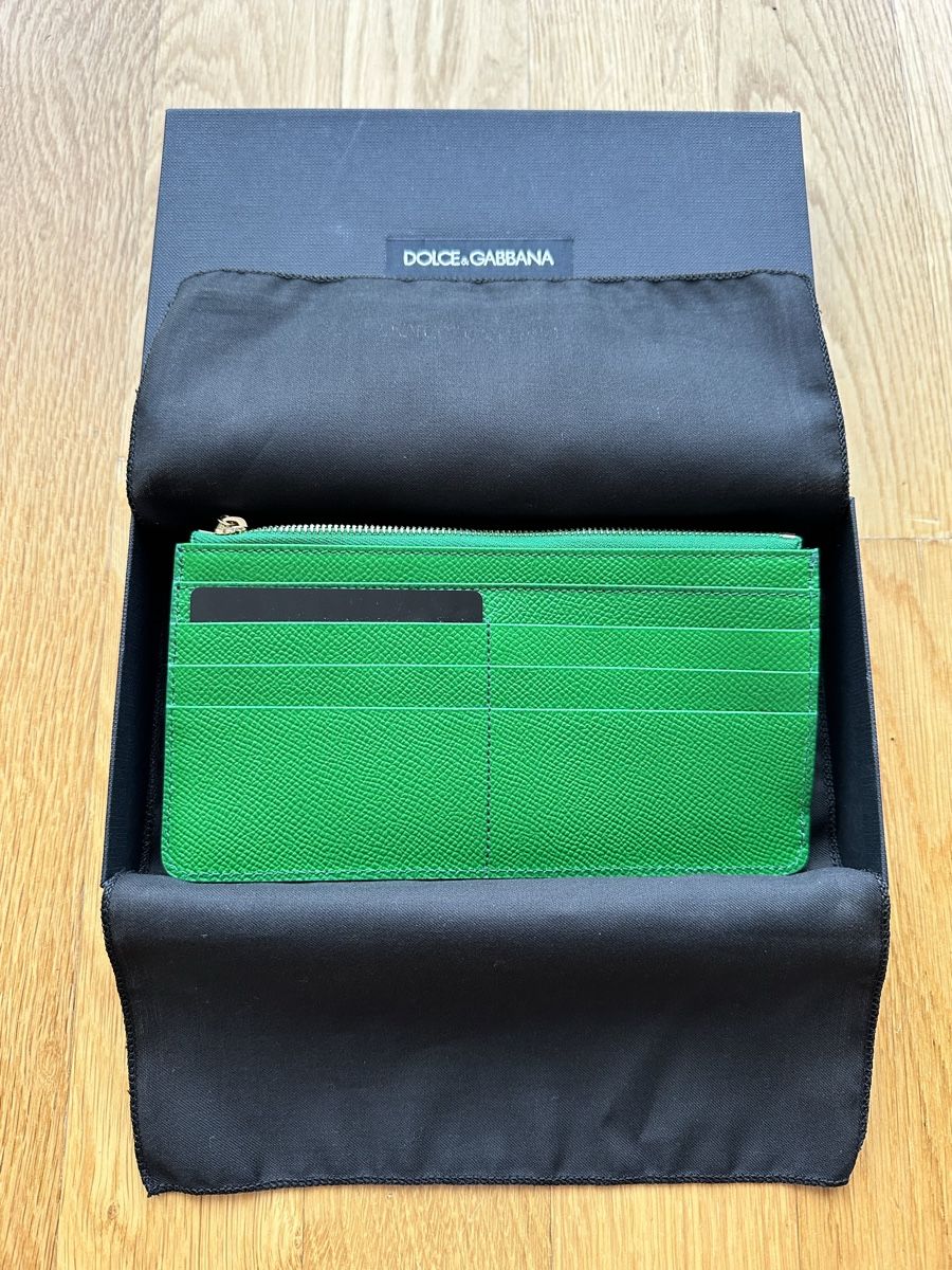 Dolce & Gabbana Portemonnaie: DOLCE GABBANA NEW! green wallet – Neu und originalverpackt aus Stäfa von gra_d5rt 3