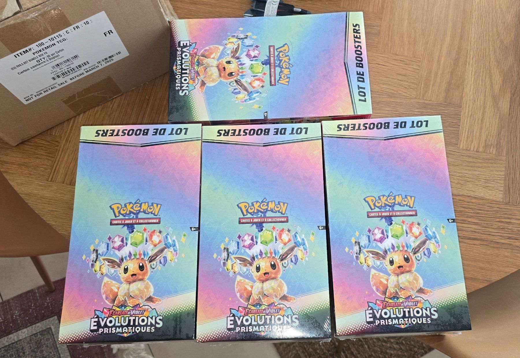 Pokémon Sammelbilder & Trading cards: Display de Bundle Scellé EV8.5 Évolutions Prismatiques  FR – Neu und originalverpackt aus Lausanne von min_w76q