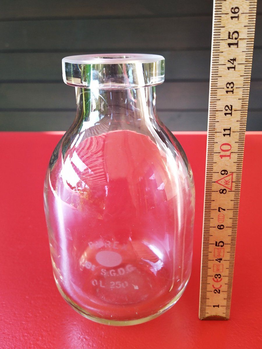 Accessori da laboratorio: Récipient en verre épais de laboratoire – Usato da Morgins venduto da Laurentcorinne 5