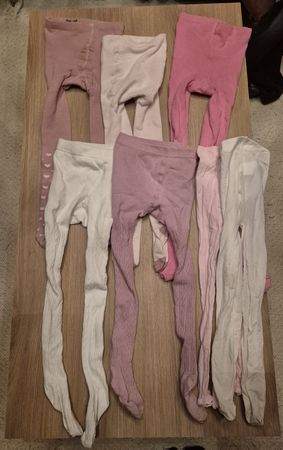 Kinderstrumpfhosen Set 7 Stück Gr. 86/92