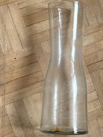 Glas Blumenvase, H 30 cm