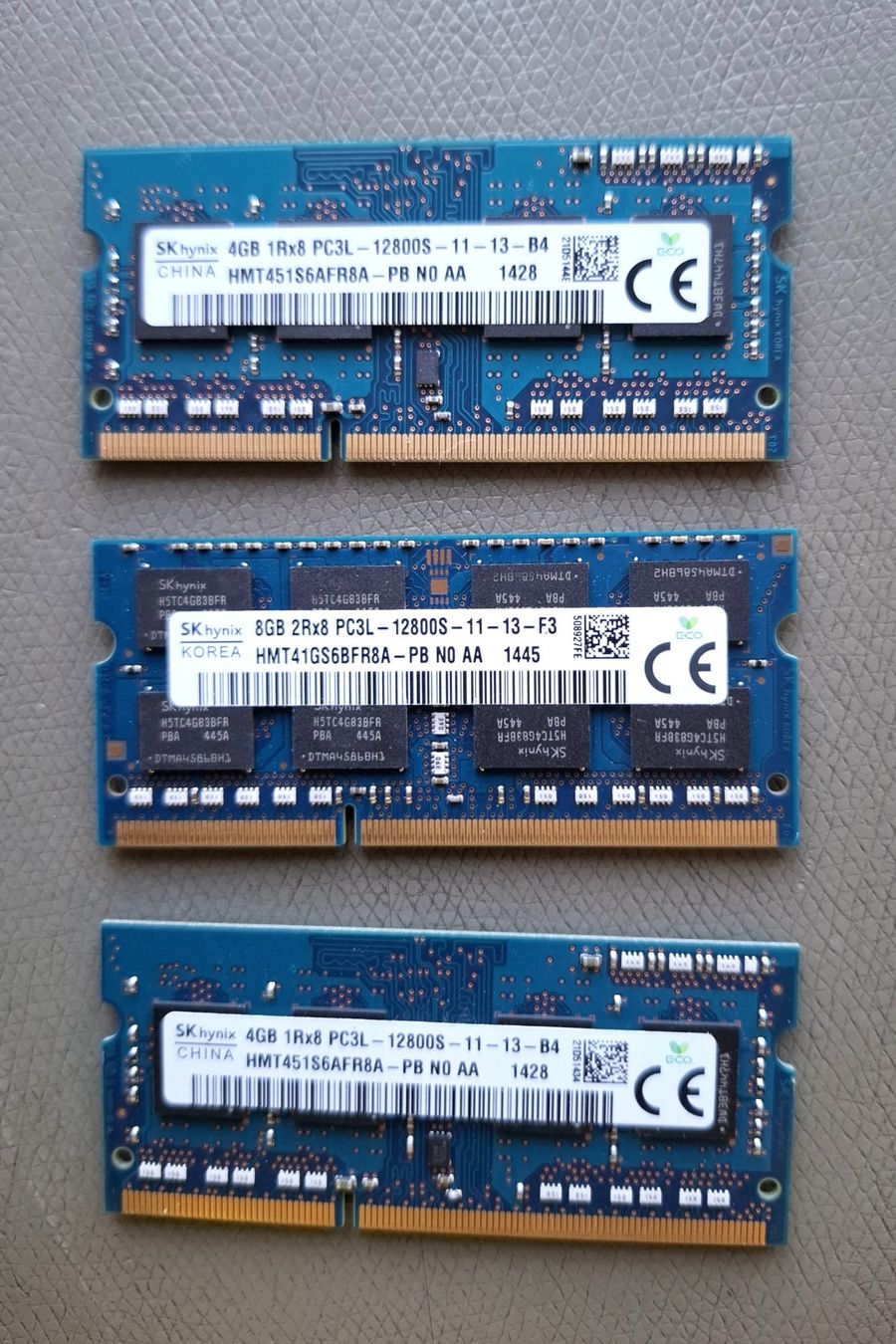Memoria / RAM: Div PC3-12800S-RAM insgesamt 4 Riegel – Usato da Marthalen venduto da cay2mar