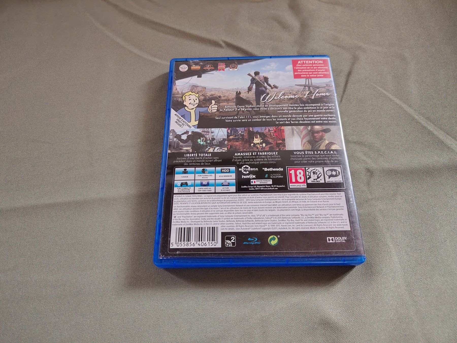 Sony Spiele: Jeu PS4 Fallout 4 – Gebraucht aus Saxon von dan_drn5 3