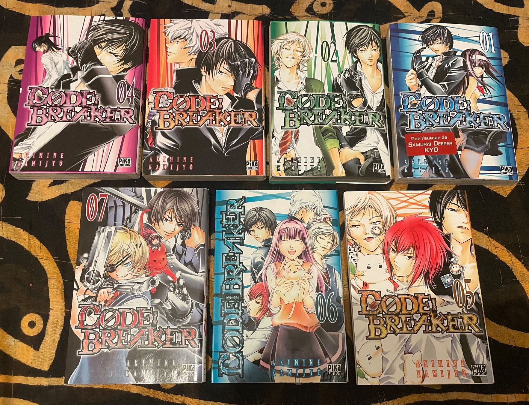 Comics: Manga Shônen Code Breaker tomes 1 à 7 – Gebraucht aus Viganello von Serasia
