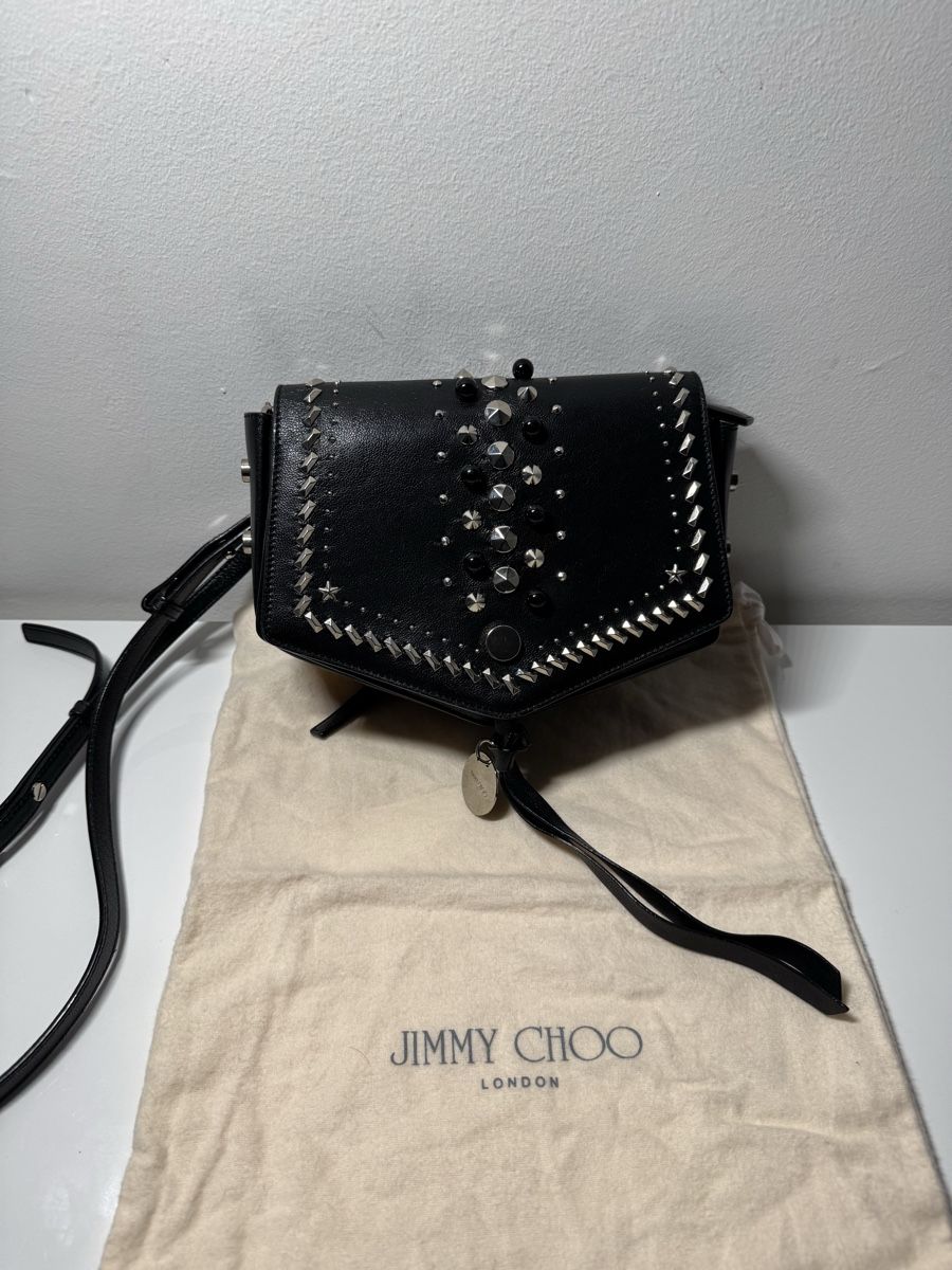 Altro in  Abbigliamento & Accessori: Jimmy Choo studs and pearls leather bag – Usato da Lugano venduto da fla_gk6h