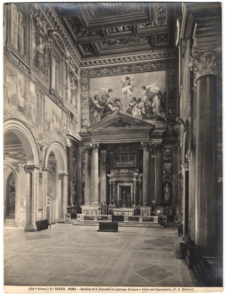 Fotografie & Manifesti: Fotografie Roma, Basilica di S. Giovanni – Usato da Berlin venduto da bartko-reher