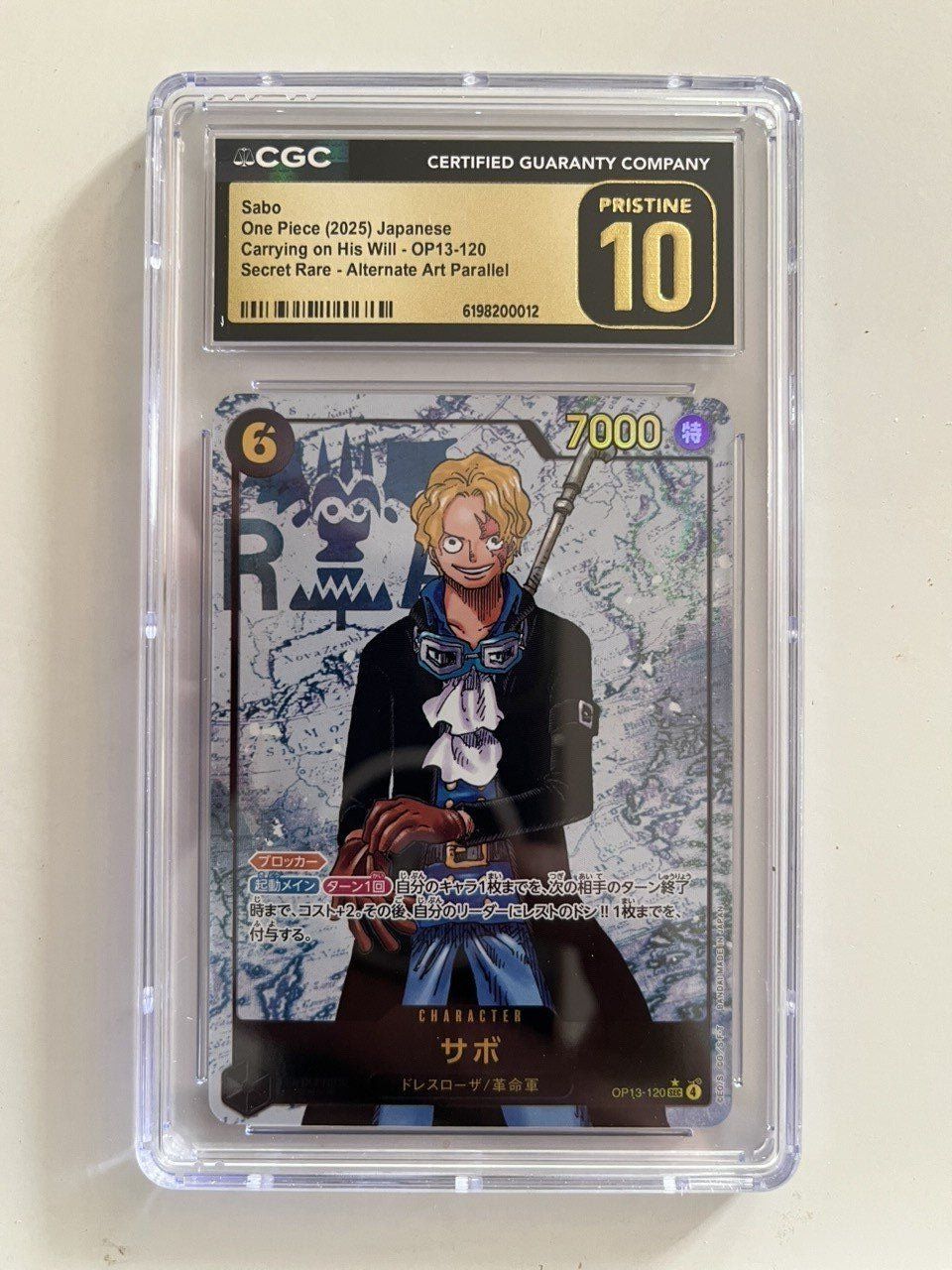 Bandai Carte collezionabili: Sabo OP13-120 CGC Pristine 10 – Usato da Zürich venduto da nyra_TCG