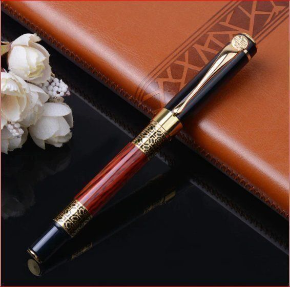 Penna & Evidenziatori: Luxus Roller Ball Pen Kugelschreiber – Nuovo e nell'imballaggio originale da Burgdorf venduto da XJ6 2