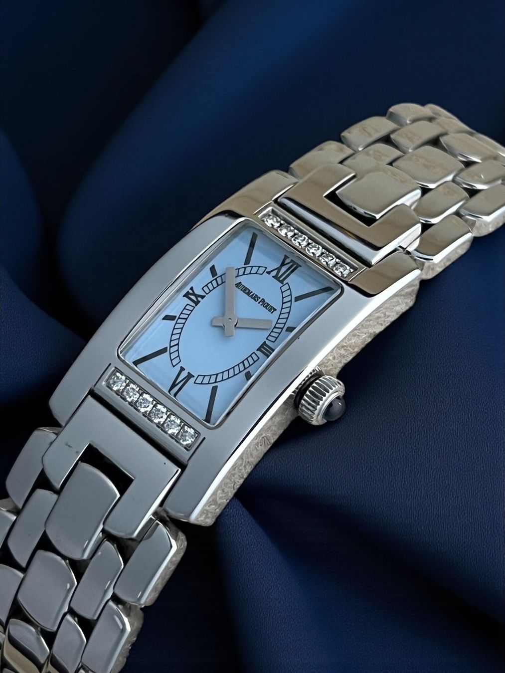 Audemars Piguet Orologi: Audemars Piguet Promesse Lady Tiffany Dial Full Set Mint' – Usato da Morges venduto da 24time 1