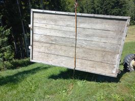 Brücke für Transporte oder Einachser .Lenge 2500 Breite 1500