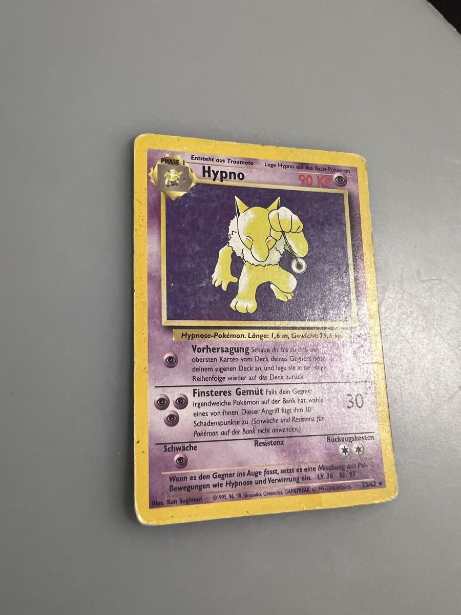 Pokémon Sammelbilder & Trading cards: Hypno – Gebraucht aus Muttenz von Michugee97 1