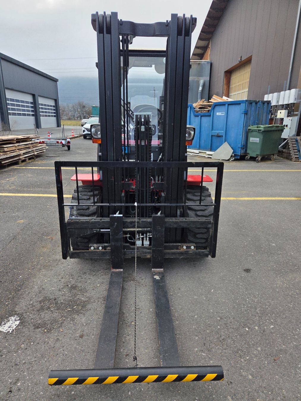 Diesel Carrelli elevatori e a forche: Elévateur Hangcha CPCD25-XW98E-RT2 – Usato da Aigle venduto da Kel-Menuiserie 4