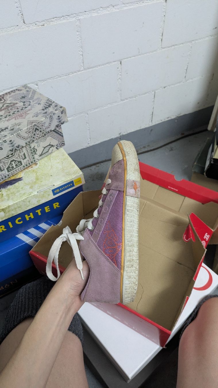 Herrenschuhe: KANGAROOS Schuhe lila – Gebraucht aus Morgarten von rra_jvw7 1