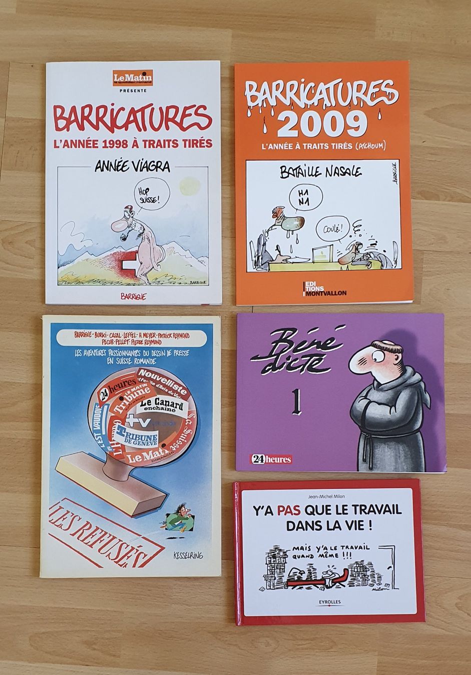 Fumetti: 5x BD: Auteurs mixtes, Barrigue, Bénédicte et Milon – Usato da Vevey venduto da Bobonitro1