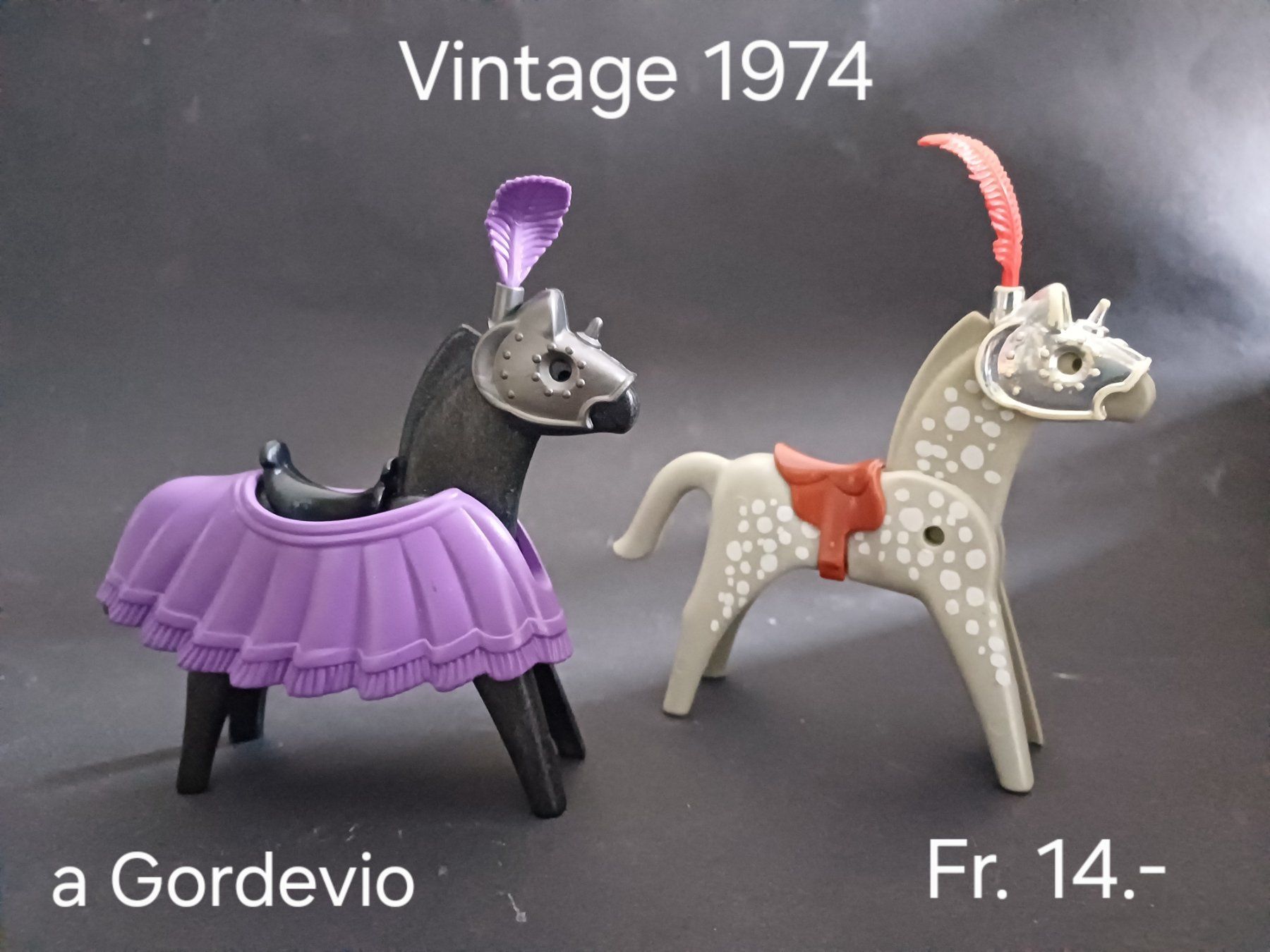 Playmobil Giocattoli: Playmobil vintage, 1974, cavalli – Usato da Gordevio venduto da bre_jwm5