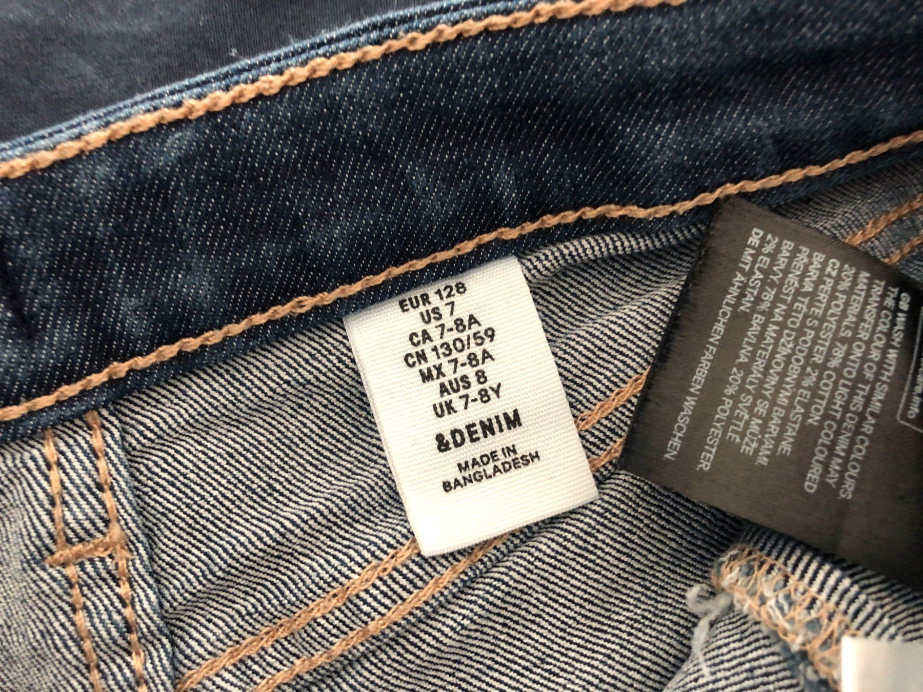 H&M Pantaloni: Jeans shorts  Gr 128 – Usato da Zürich venduto da poliveira 2