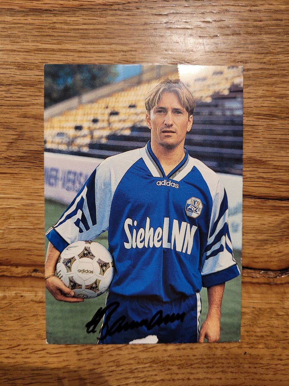 Autografi: Autogrammkarte Herbert Baumann / handsigniert / FCL – Usato da Luzern venduto da Drsnoeggels