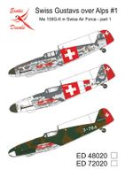 Decals Messerschmitt Bf 109 G-6 "Swiss" 1/48