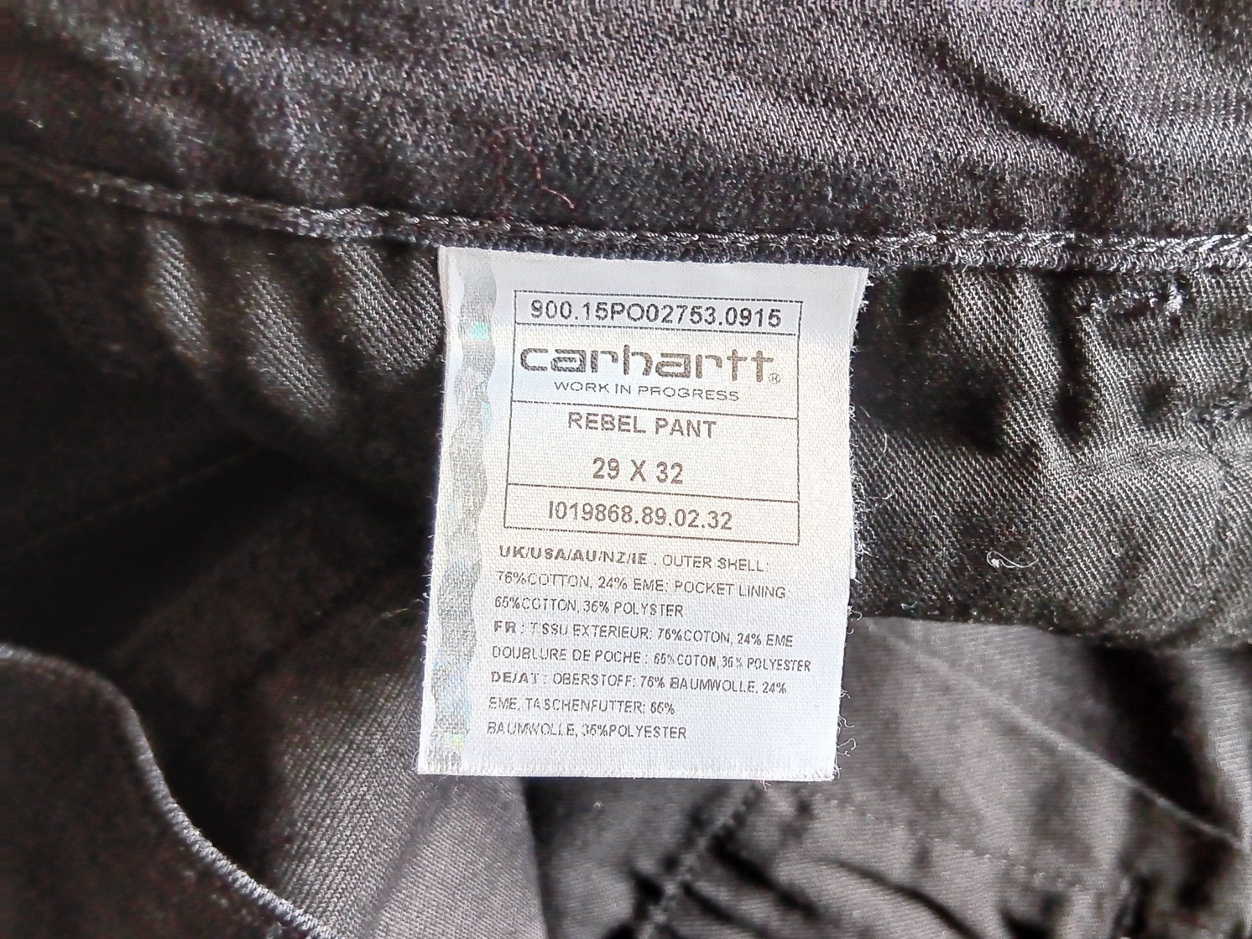 Carhartt Jeans: Jeans CARHARTT     Taille/Grosse W 29 L 32 – Usato da Cossonay-ville venduto da Super-Price-Quality 5