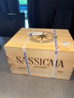 Sassicaia 2019 Original-Holzkiste – 6 Flaschen